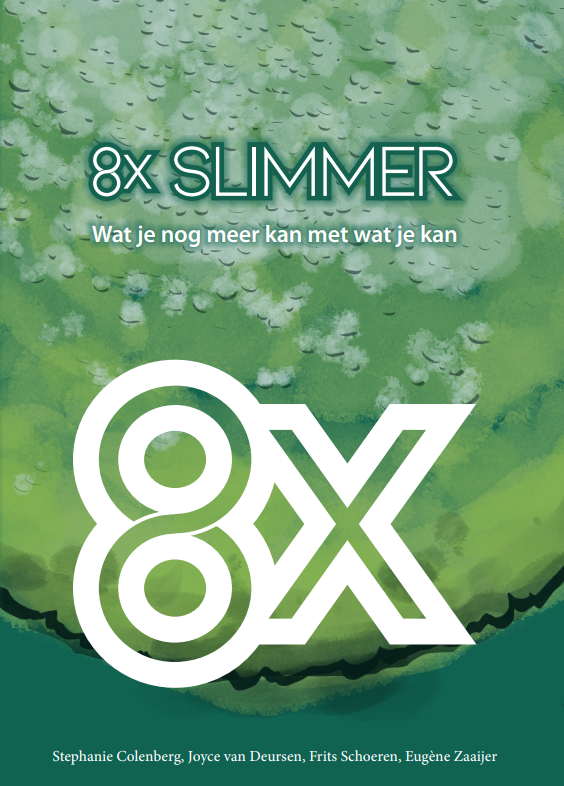 ‘8x Slimmer’ gaat over de wijze waarop jij jezelf en anderen kunt helpen door de theorie van Meervoudige Intelligenties (MI’s) effectief en concreet toe te passen.